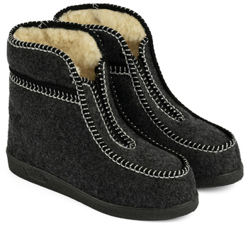 KAPCIE CIEPŁE DOMOWE BAMBOSZE WEŁNA GÓRALSKIE