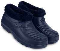 Męskie kalosze krótkie zimowe LEKKIE ocieplane piankowe eva