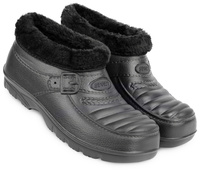 Męskie kalosze krótkie zimowe LEKKIE ocieplane piankowe eva