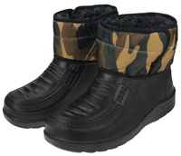 Kalosze męskie piankowe niskie lekkie ocieplane kalosze zimowe EVA