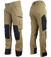 Spodnie robocze ochronne męskie lekkie ELASTYCZNE SLIM BHP