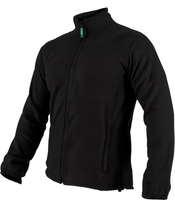 BLUZA ROZPINANA ZIMOWA POLAR ROBOCZY CZARNY